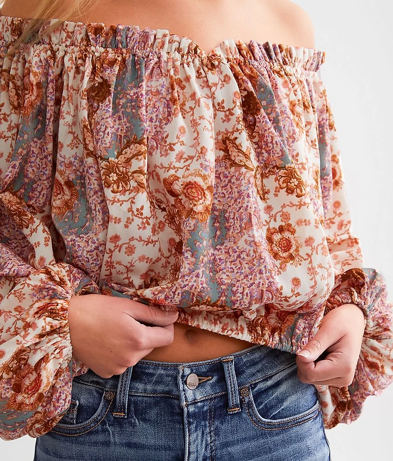 Floral Bubble Top