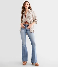 Ditsy Floral Satin Blouse