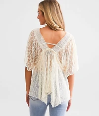 Sheer Lace Top