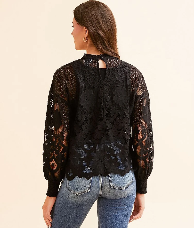 Floral Lace Top