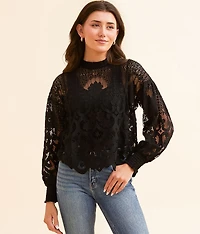 Floral Lace Top