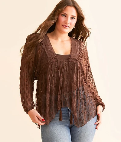 Floral Lace Top