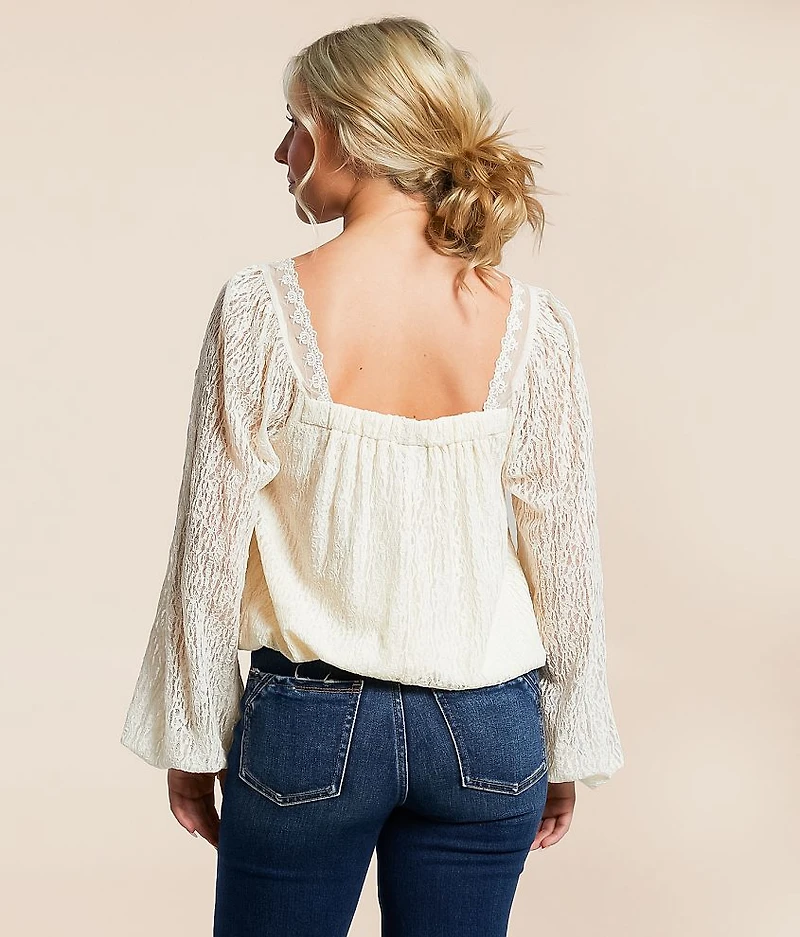 Bubble Lace Top