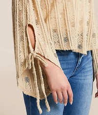 Brushed Lace Hanky Top