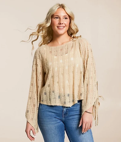 Brushed Lace Hanky Top