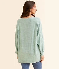 Brushed Wide Rib Top