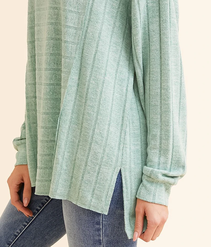Brushed Wide Rib Top