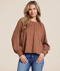 Front Tie Two-Way Top