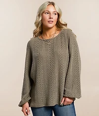 Bubble Knit Top