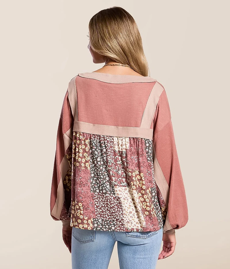 Floral Dolman Top