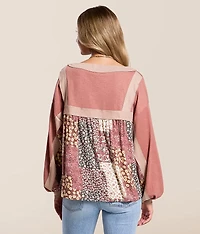 Floral Dolman Top
