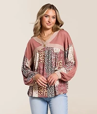 Floral Dolman Top