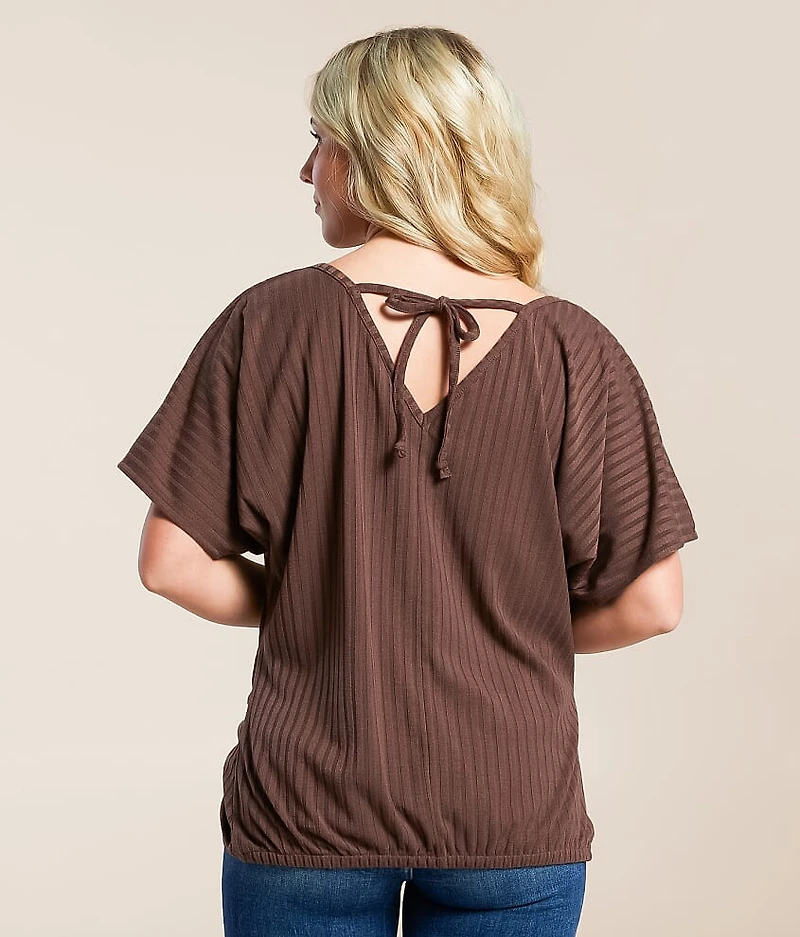 Twisted Front Top