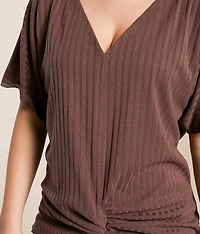 Twisted Front Top