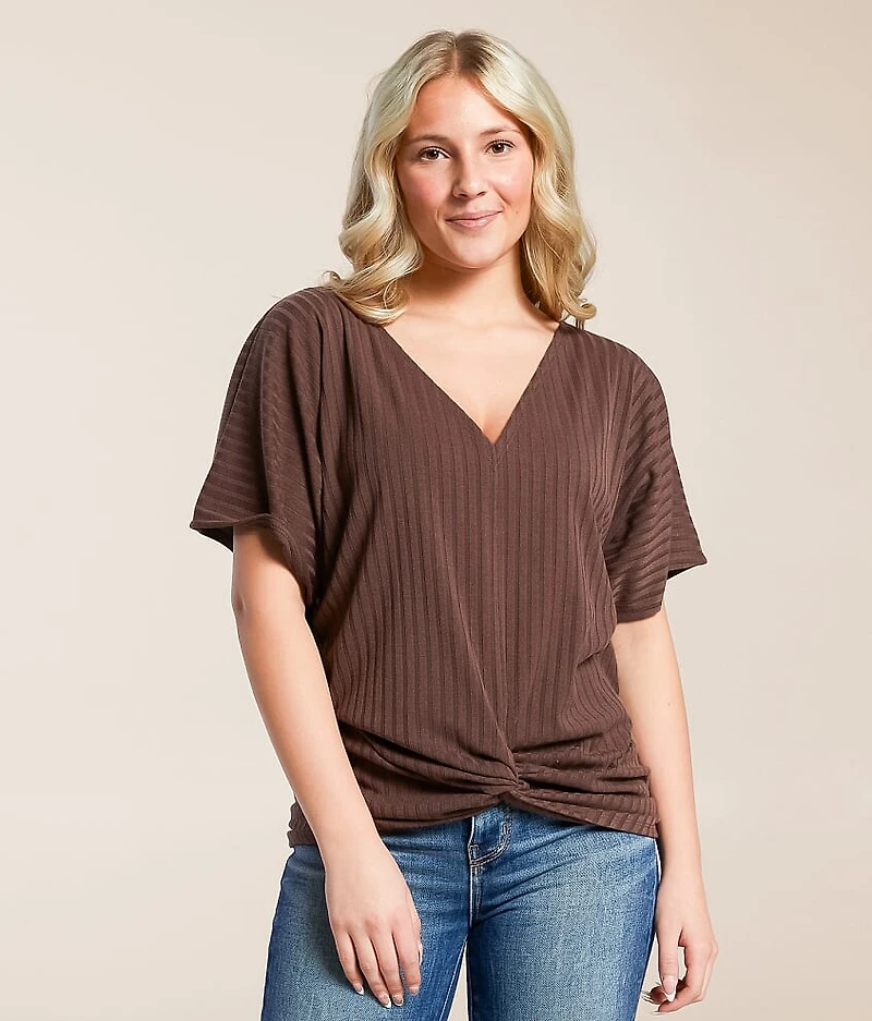 Twisted Front Top