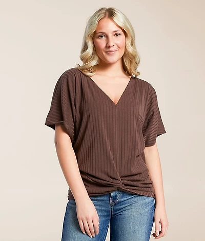 Twisted Front Top