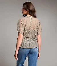 Floral Lace Top