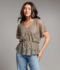 Floral Lace Top