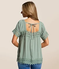Crochet Flowy Top