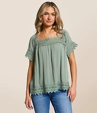Crochet Flowy Top