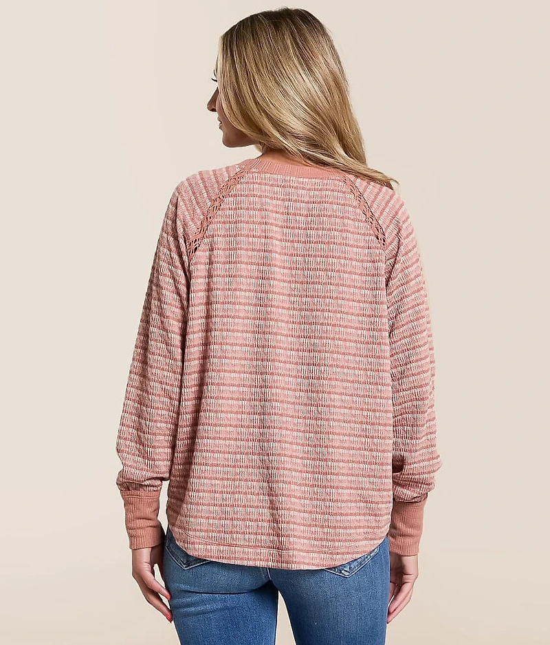 Textured Crochet Top