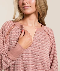 Textured Crochet Top