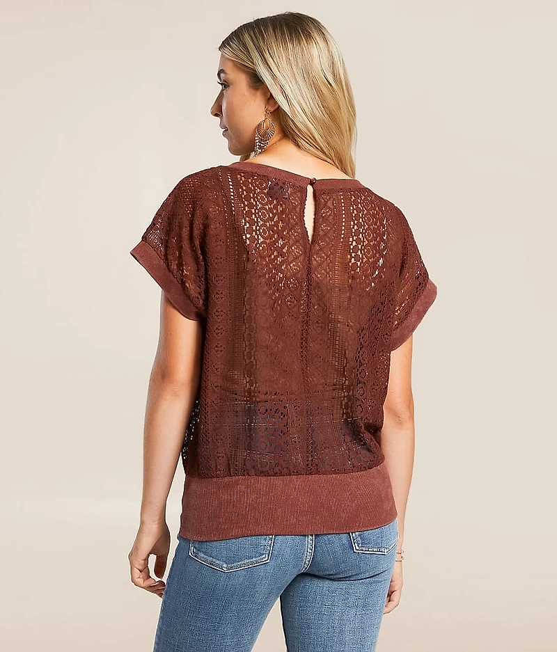 Crochet Dolman Top