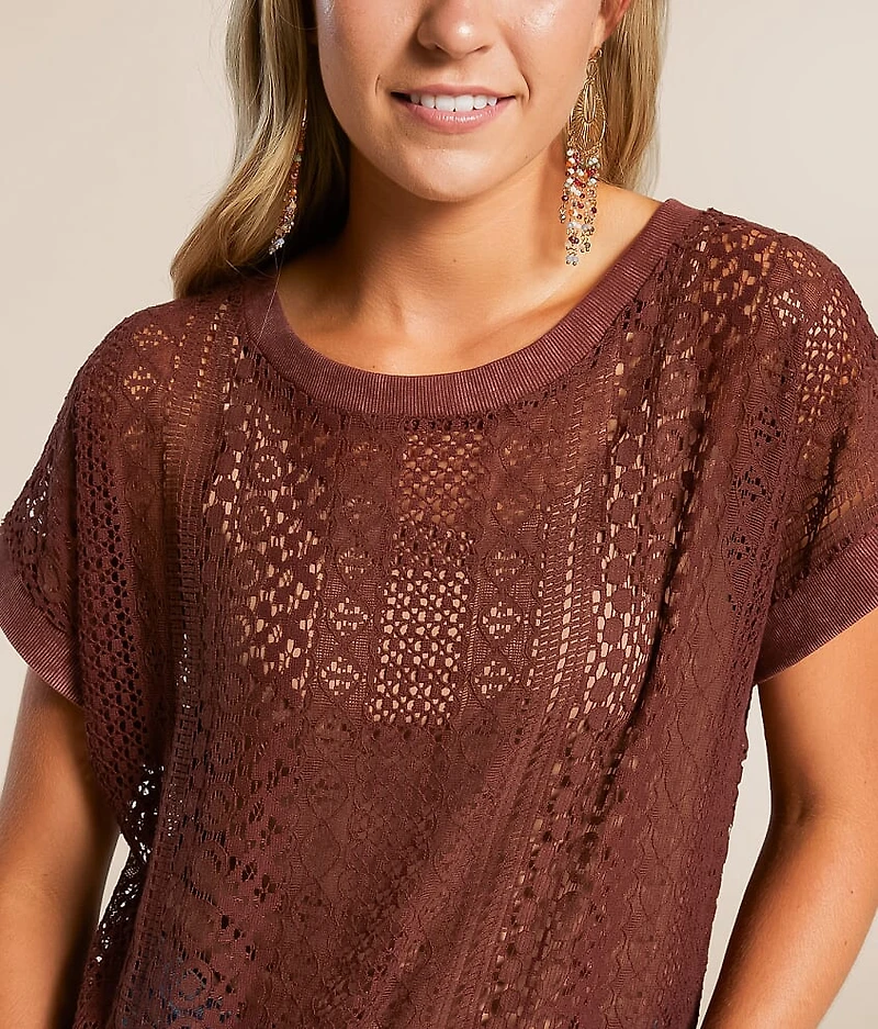 Crochet Dolman Top