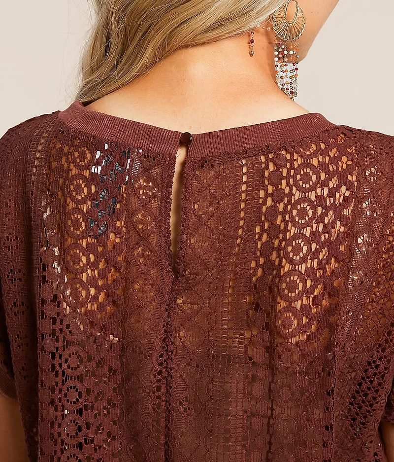 Crochet Dolman Top