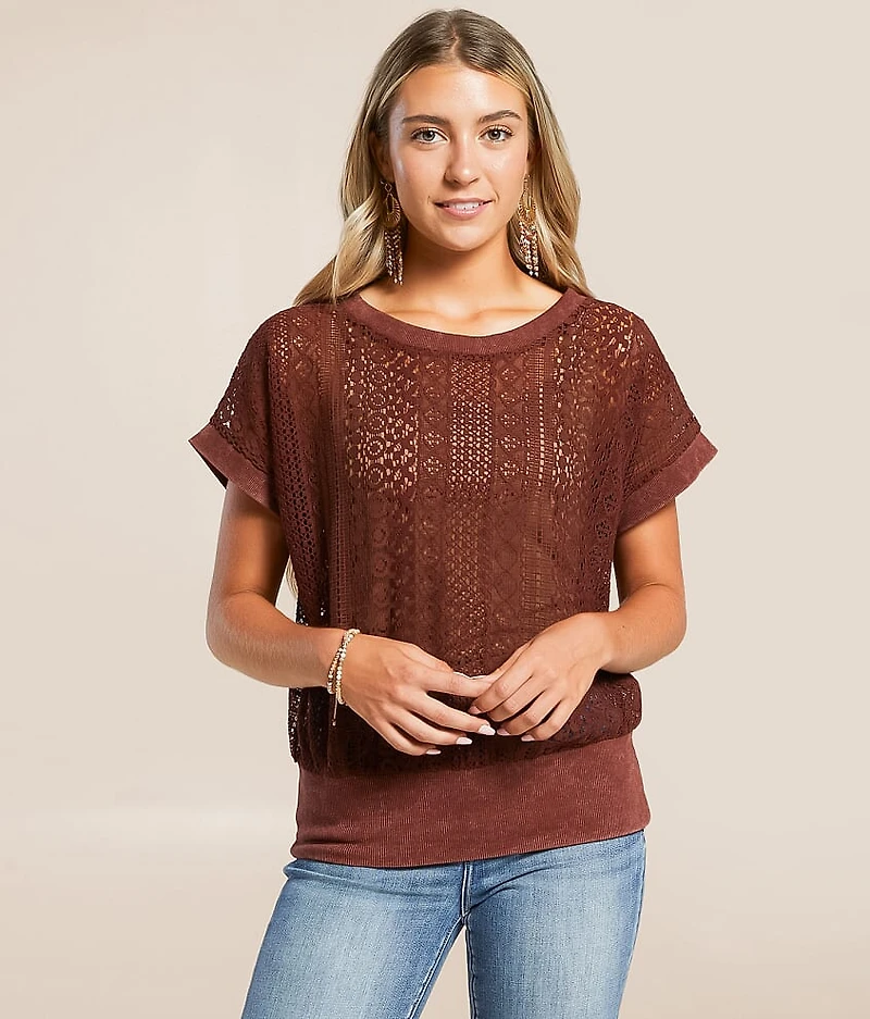 Crochet Dolman Top
