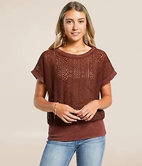 Crochet Dolman Top