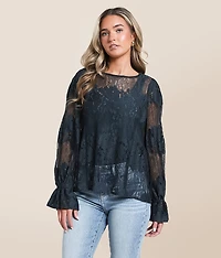 Floral Lace Top