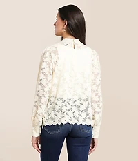 Side Tie Lace Top