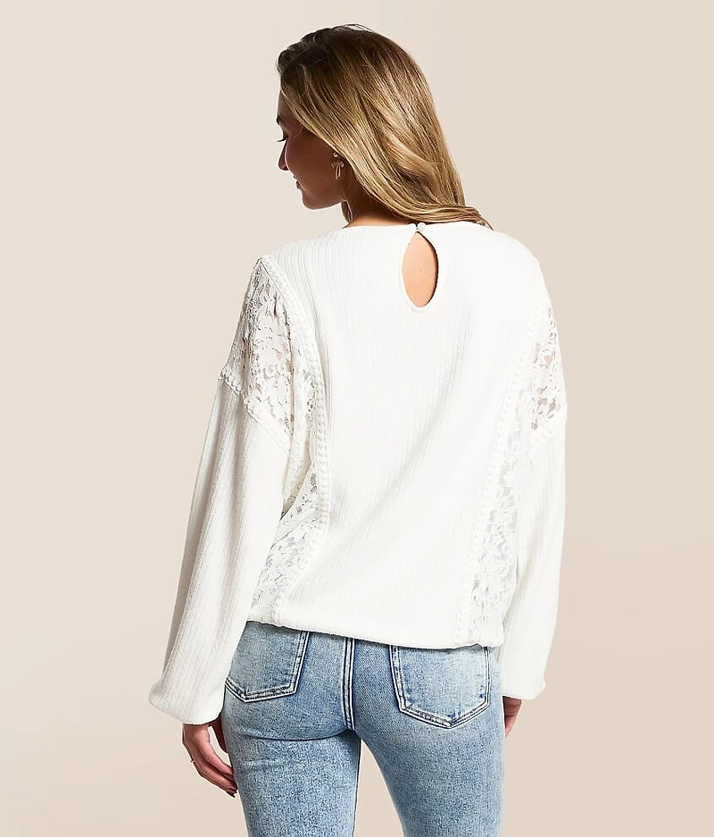 Floral Lace Top