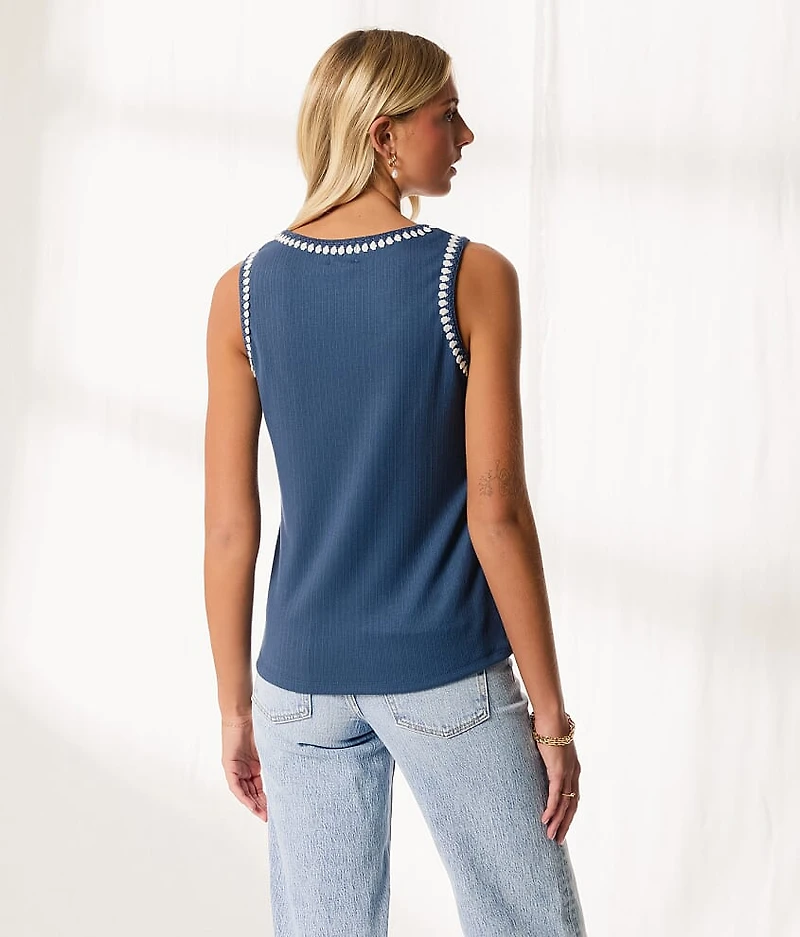 Resort Edit - Whipstitch Tank Top