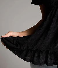 Floral Lace Top