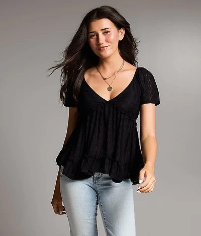 Floral Lace Top