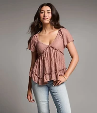 Floral Lace Top