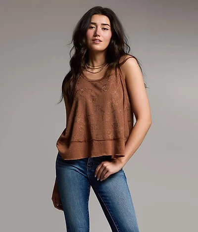 Tulip Back Tank Top