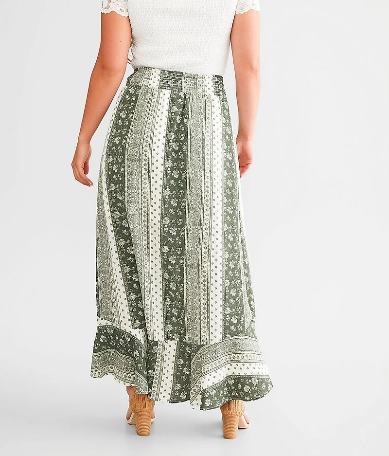 Printed Maxi Skirt