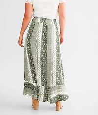 Printed Maxi Skirt
