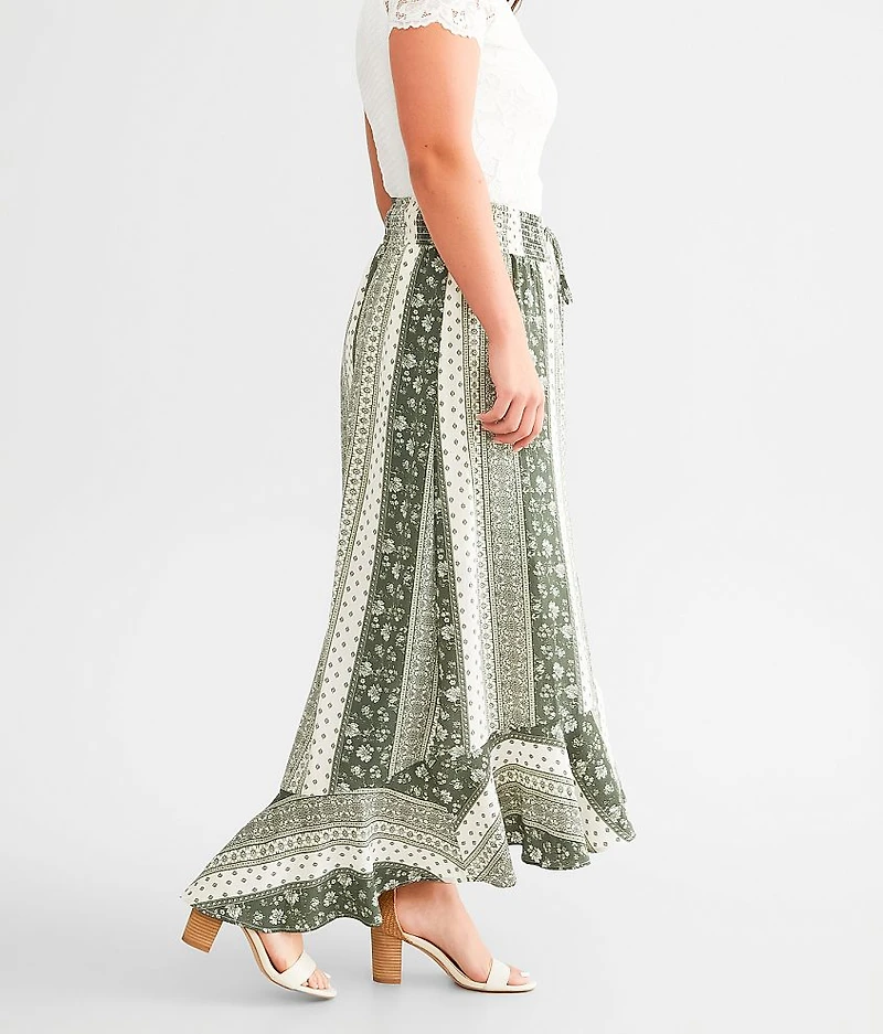 Printed Maxi Skirt