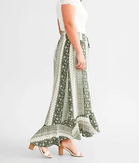 Printed Maxi Skirt