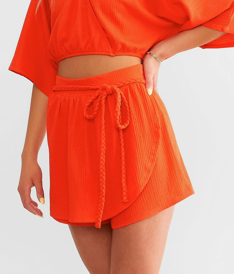 Textured Skort