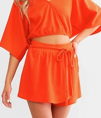Textured Skort