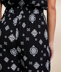 Pieced Lace Jumpsuit