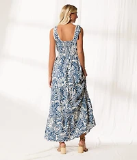 Resort Edit - Whipstitch Tiered Maxi Dress