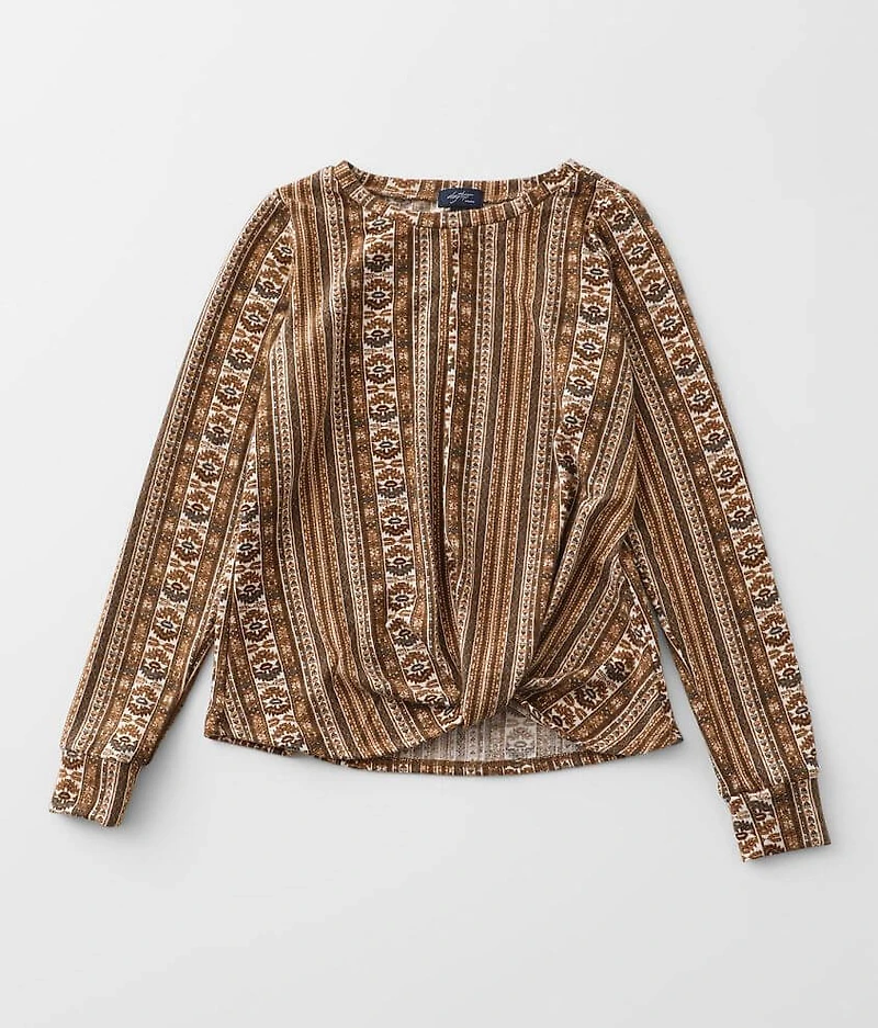 Girls - Twisted Front Top