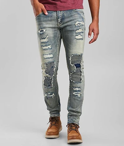 Rivera Moto Skinny Stretch Jean