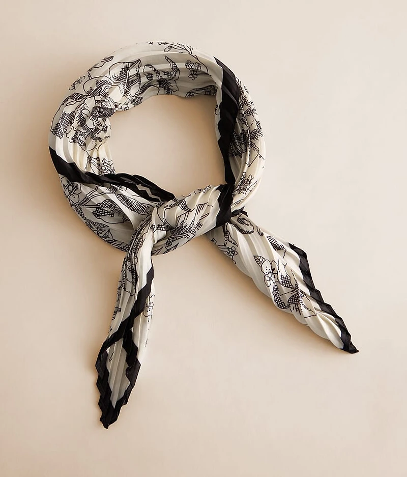 Pleated Fashion Scarf